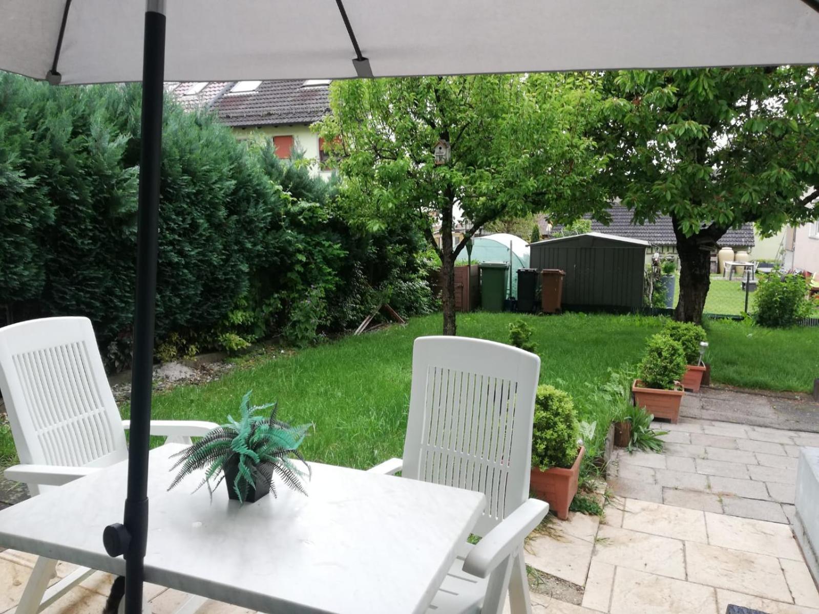 Schoene Ferienwohnung Lehrberg Exterior foto